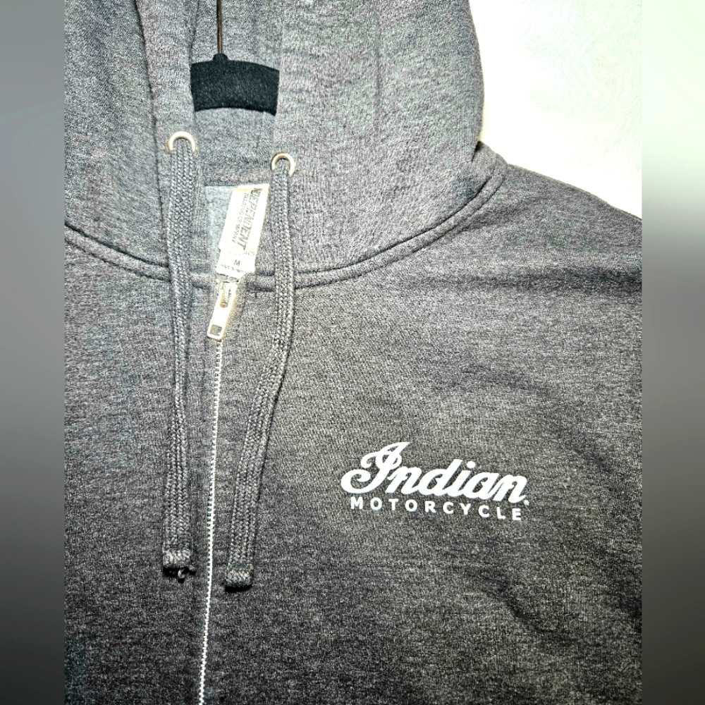 Indian Motorcycle Zippered Sweatshirt